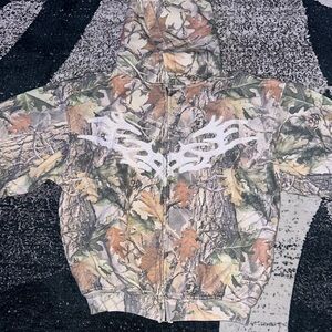 PacSun Green Camouflage Jacket